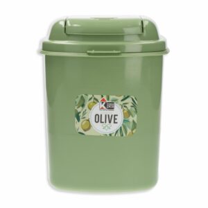 Tacho Plástico Línea Olive Color Verde CASA PICA Unidad