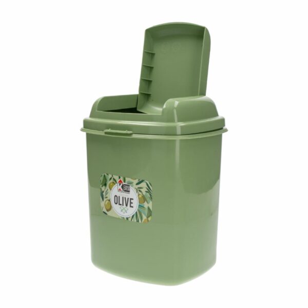 Tacho Plástico Línea Olive Color Verde CASA PICA Unidad - Imagen 3
