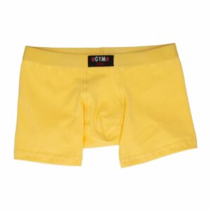 Bóxer Amarillo Para Caballero Para Fin De Año GYM KIDS