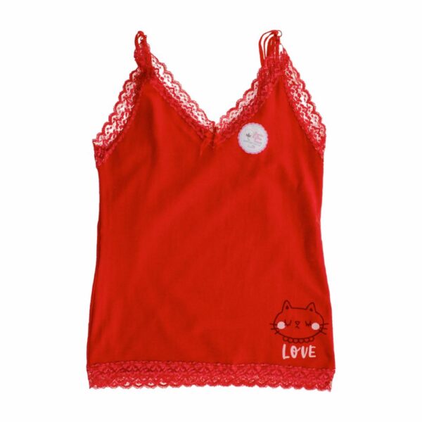 Bividi Para Dama Color Rojo Grande BAMBOLOO - Imagen 5