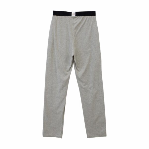 Pijama Caballero Manga Corta Con Pantalón Color Gris GYM - Imagen 5