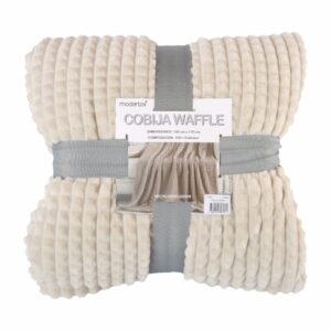 Cobija Waffle Habano MODERTEX 170 X 130 Cm