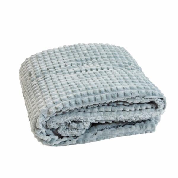 Cobija Waffle Sage MODERTEX 170 X 130 Cm - Imagen 2