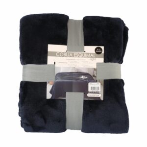 Cobija Esquimal Light Azul Marino MODERTEX 2 1/2 Plazas