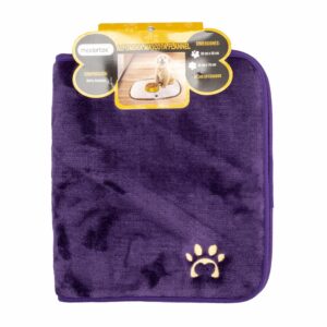Alfombra Para Mascota Color Morado MODERTEX 30 Cm X 50 Cm