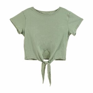 Camiseta Nudo Cintura Manga Corta MGX KIDS