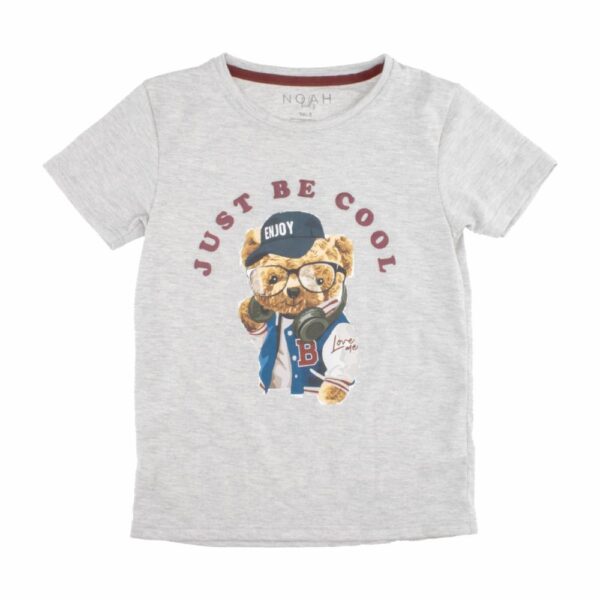 Gris Con Diseño De Oso NOAH KIDS