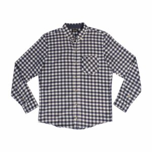 Camisa Manga Larga A Cuadros BLUE