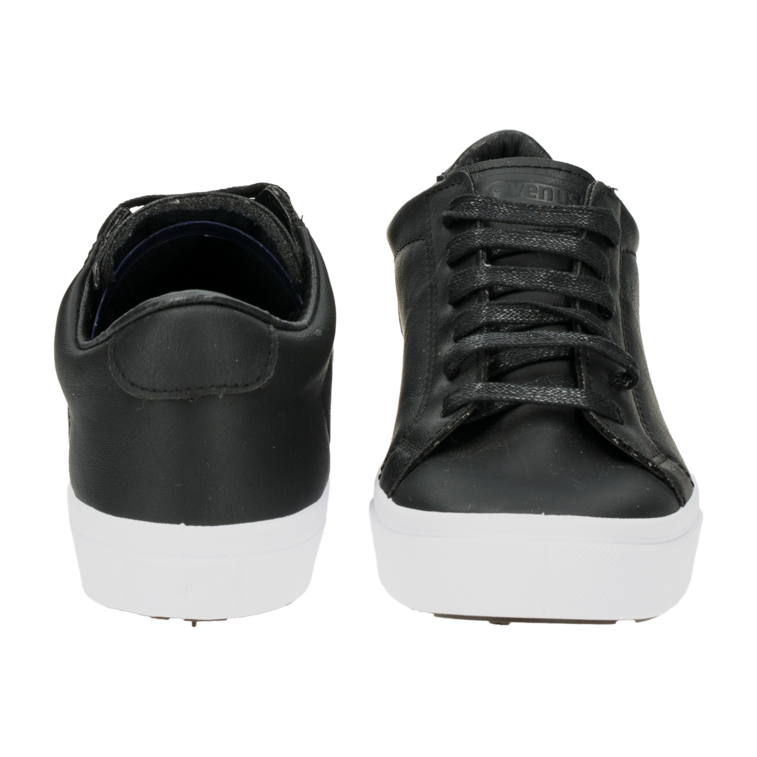 Zapatos Urbano Negro Con Cordón VENUS