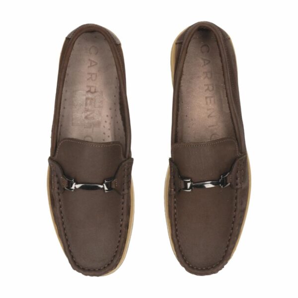Zapato Casual Tipo Mocasin Con Hebilla CARRENTO Talla 41 - Imagen 2