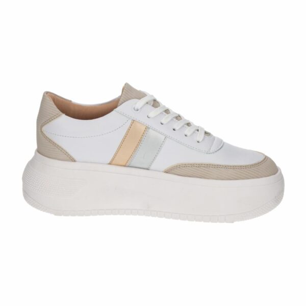 Zapato Urbano Blanco Con Cordón TREND & STYLE - Imagen 4