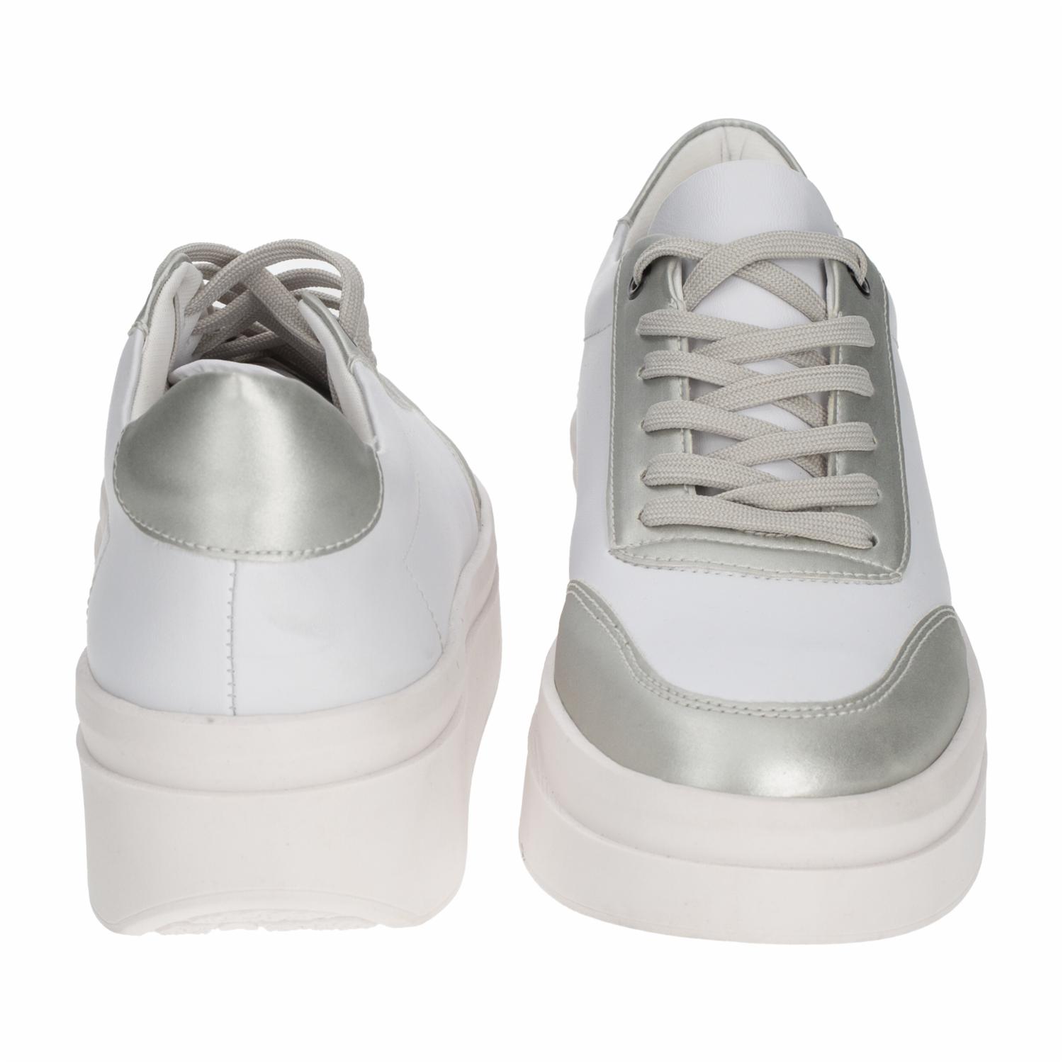 Zapato Urbano Blanco Con Cordón TREND & STYLE - Imagen 3