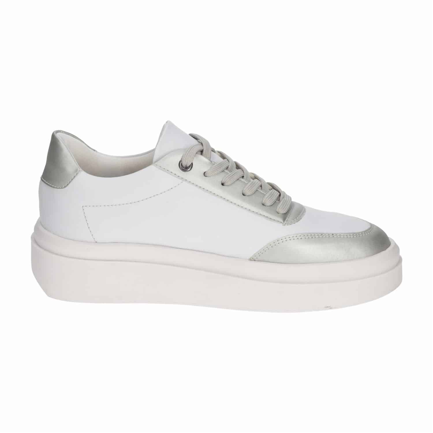 Zapatos Urbano Blanco Con Cordón TREND & STYLE