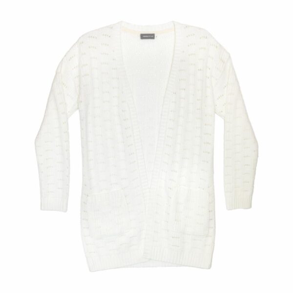Cardigan Calado Beige TREND & STYLE - Imagen 4