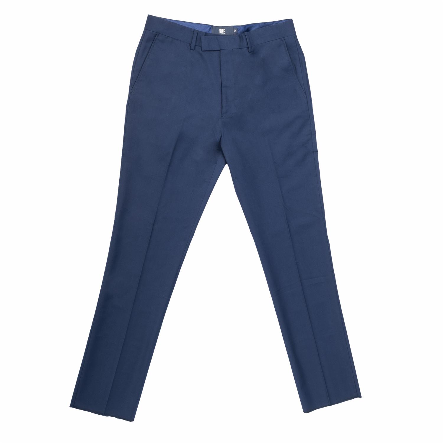 Pantalón Básico Formal Comfort Fit BLUE - Imagen 3