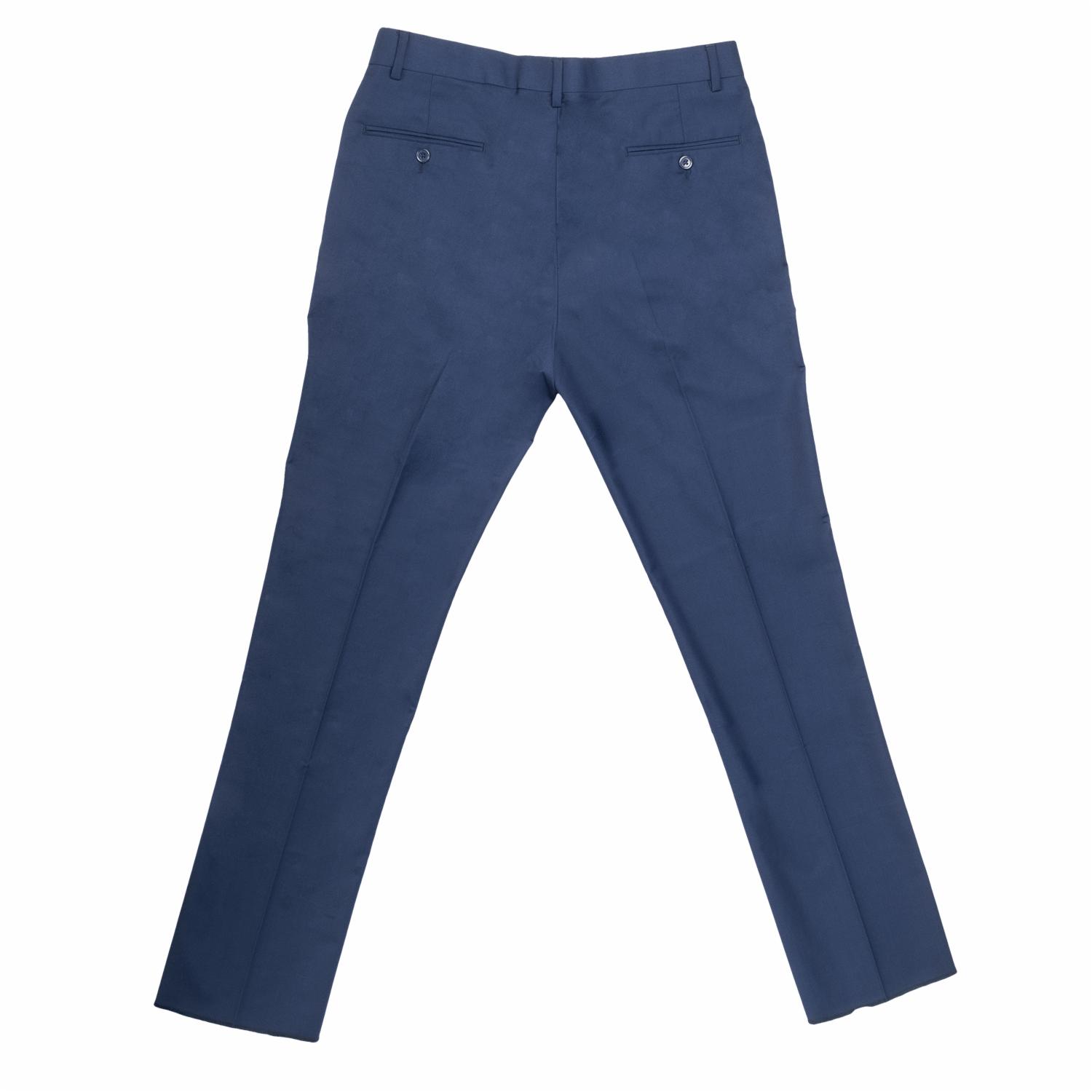 Pantalón Básico Formal Comfort Fit BLUE - Imagen 4