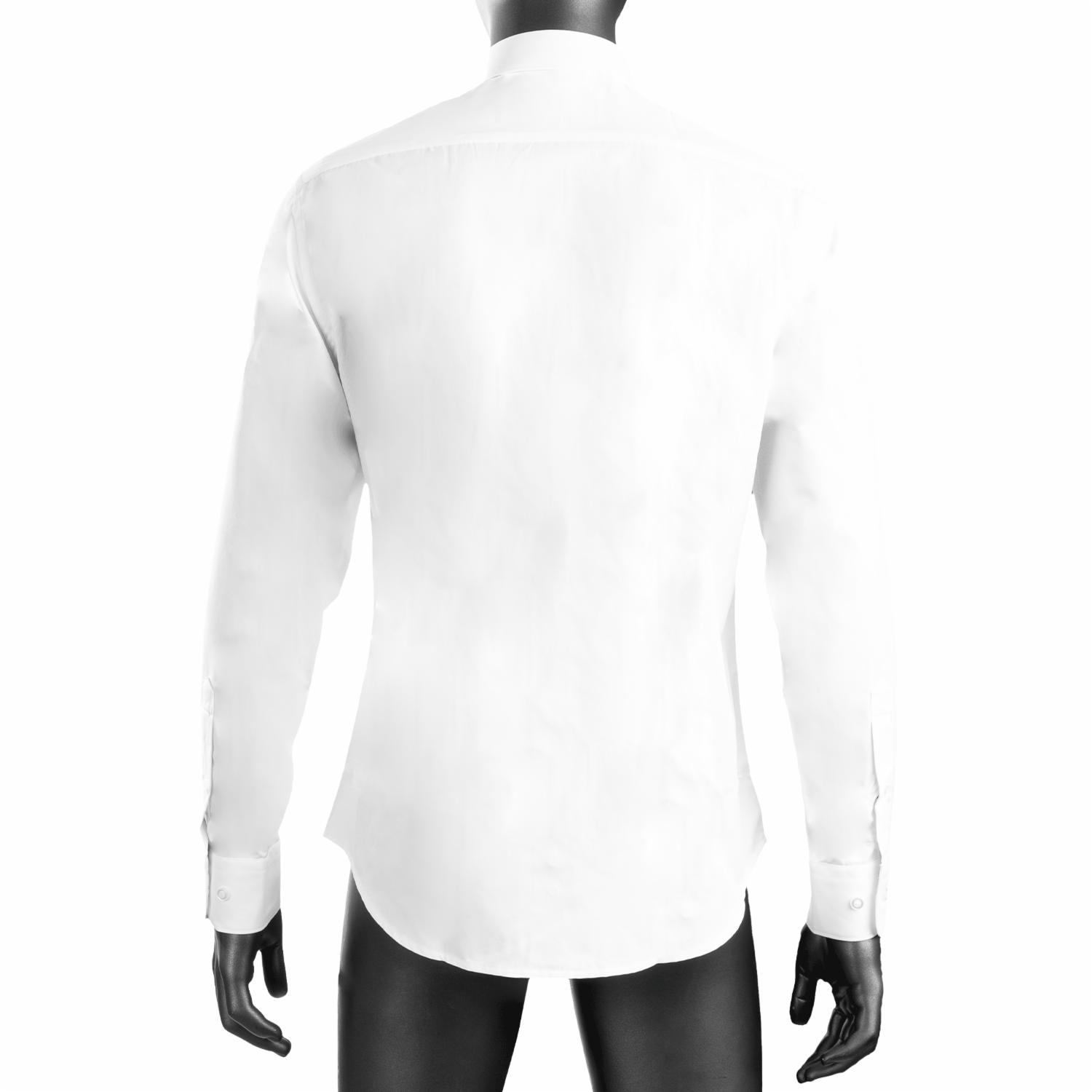 Camisa Twill Comfort Fit Puño Redondo BLUE - Imagen 2