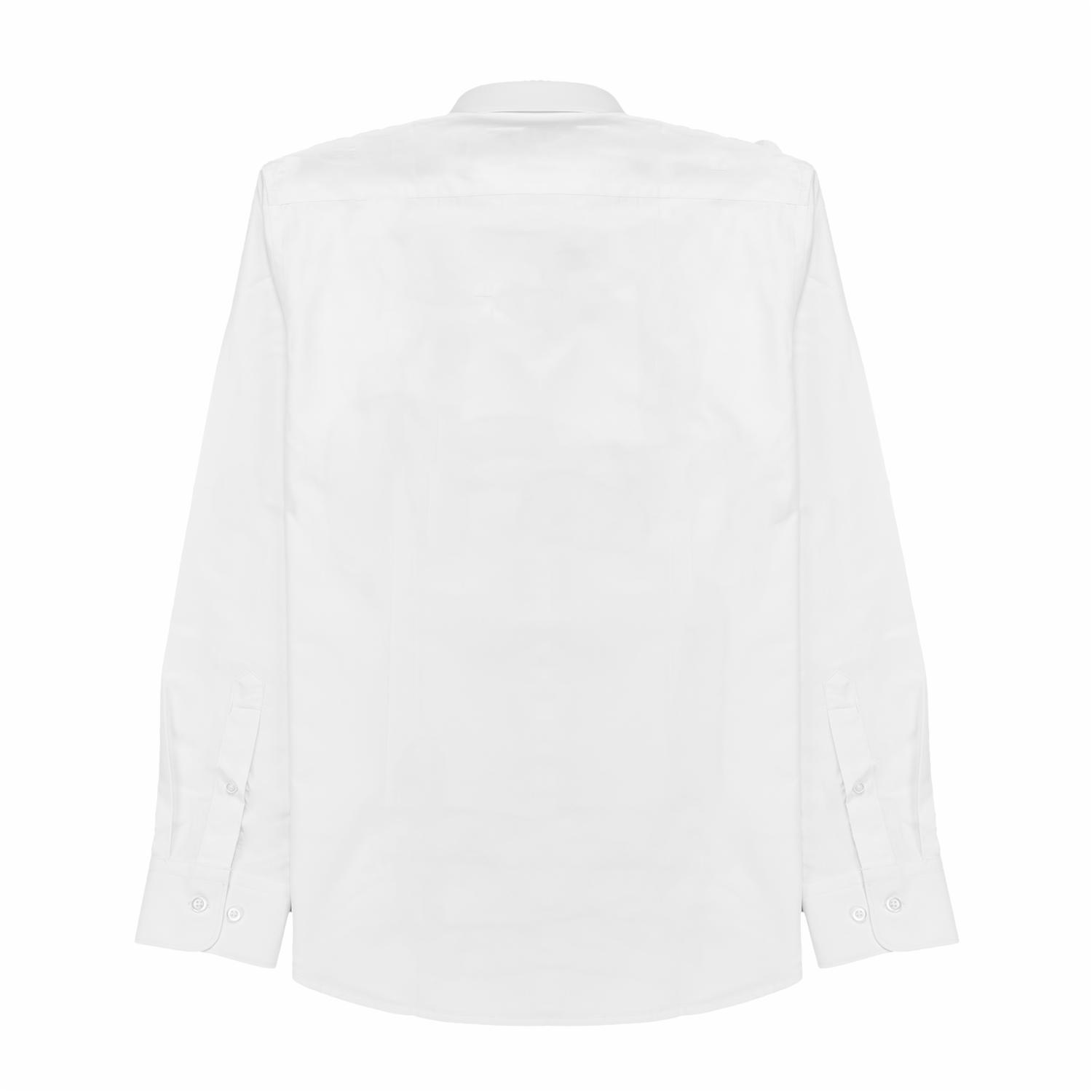 Camisa Twill Comfort Fit Puño Redondo BLUE - Imagen 4