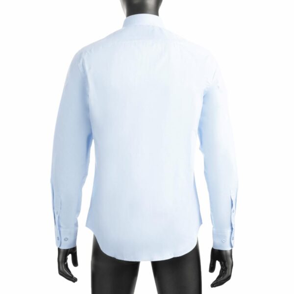 Camisa Twill Comfort Fit Puño Redondo BLUE - Imagen 2