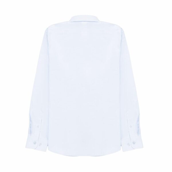 Camisa Twill Comfort Fit Puño Redondo BLUE - Imagen 4