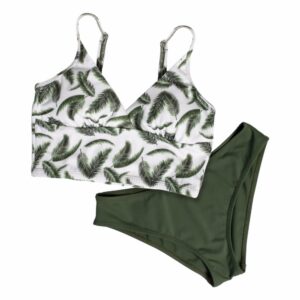 Terno De Baño 2 Piezas Top Y Pamty Estampado NERY FAS