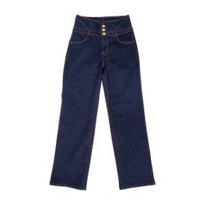 Jean Basta Y Pretina Ancha Con Varios Botones BLACK POINT