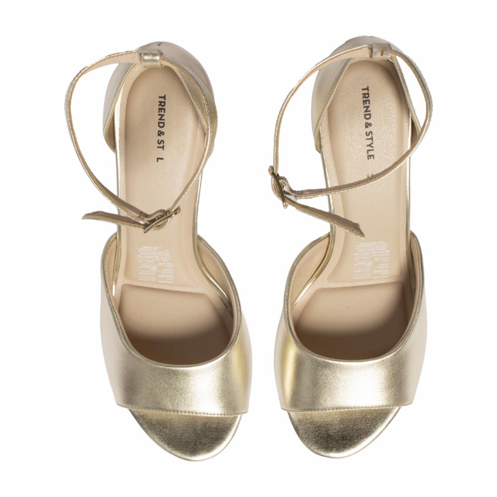 Sandalias Taco Magnolia Tira Ancha Con Correa TREND & STYLE - Imagen 2