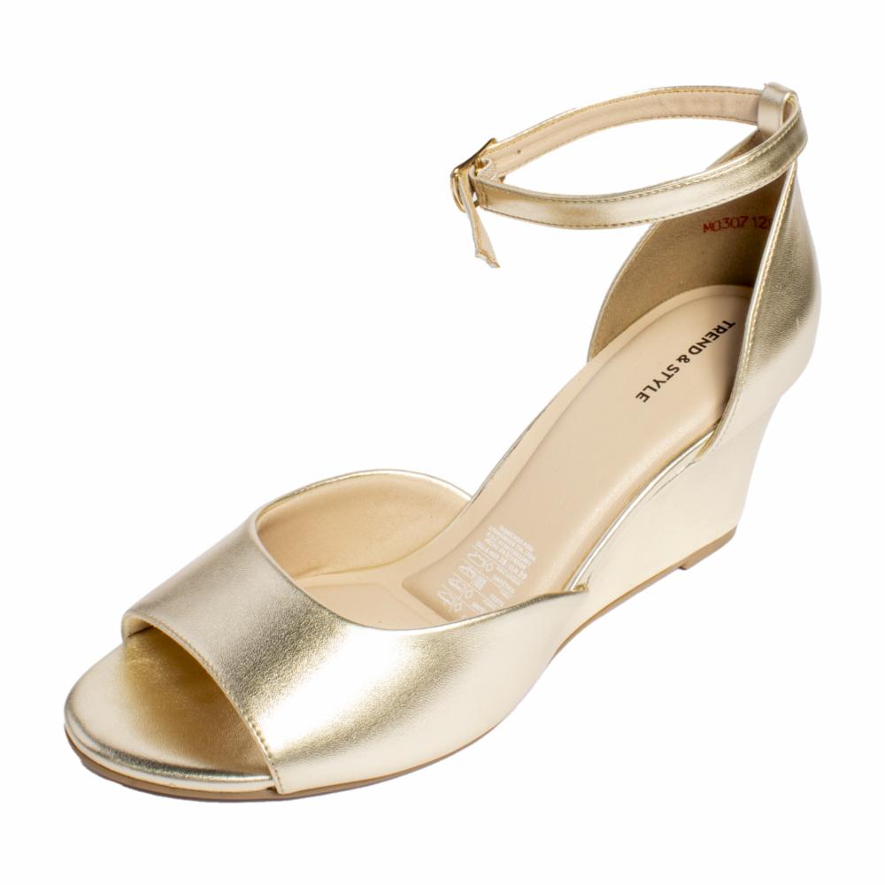 Sandalias Taco Magnolia Tira Ancha Con Correa TREND & STYLE - Imagen 5