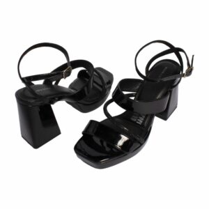 Sandalias Taco Ancho Tiras Cruzadas TREND & STYLE