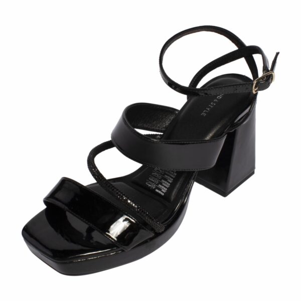 Sandalias Taco Ancho Tiras Cruzadas TREND & STYLE - Imagen 5