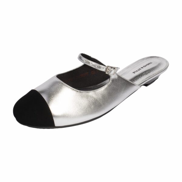 Zapatos Taco Bajo Punta Redonda Con Correa TREND & STYLE - Imagen 5