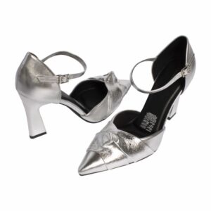 Zapatos Stileto Taco Delgado Con Aplique De Nudo Con Correa TREND & STYLE