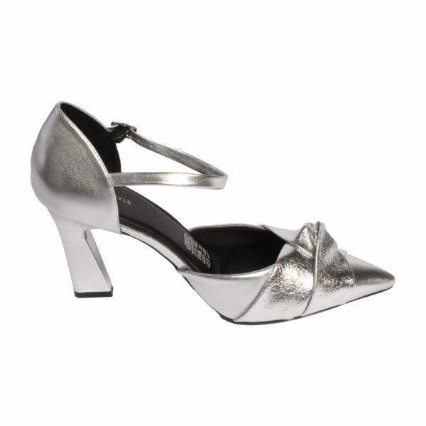 Zapatos Stileto Taco Delgado Con Aplique De Nudo Con Correa TREND & STYLE - Imagen 4