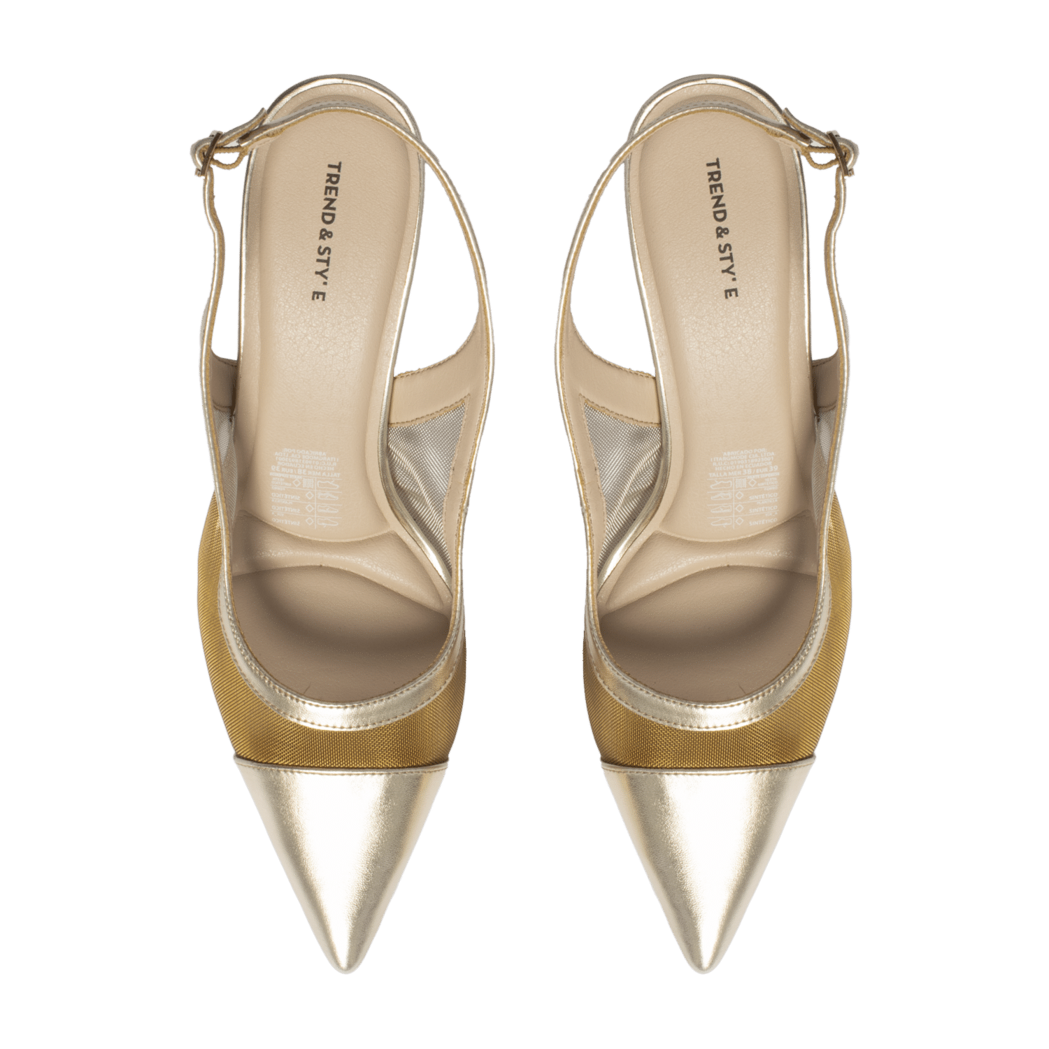 Zapatos Casual Taco Destalonado TREND & STYLE