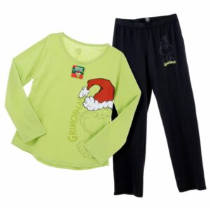 Pijama Manga Larga Con Pantalón Grinch GRINCH