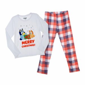 Pijama Navideña Cuello Redondo Manga Larga BLUEY