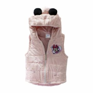 Chaleco Minnie Mouse Alcochado Capucha Y Bolsillos DISNEY