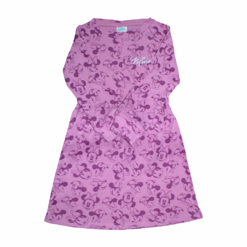 Vestido Manga Larga Minnie Mouse Rosado DISNEY Megamaxi