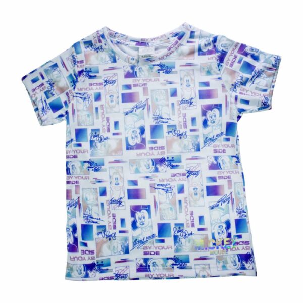 Camiseta Mickey Mouse 100 Años Manga Corta Blanco Combinado DISNEY - Imagen 2