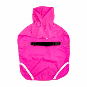 Capa Para Mascota Contra Lluvia Diseño Tommy Color Fucsia GUAU DOG FASHION