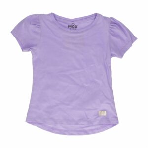 Camiseta Cuello Redondo Manga Corta Lila MGX BABY