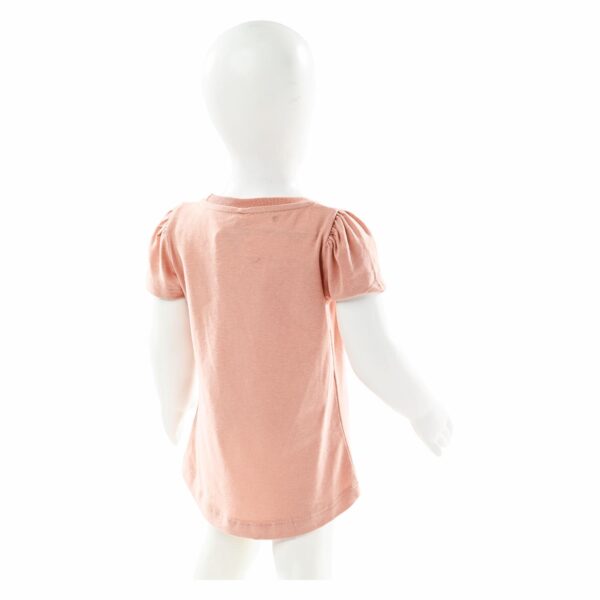 Camiseta Cuello Redondo Manga Corta Rosado MGX BABY 18 A 24 Meses - Imagen 2