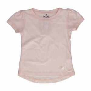 Camiseta Cuello Redondo Manga Corta Rosado MGX BABY