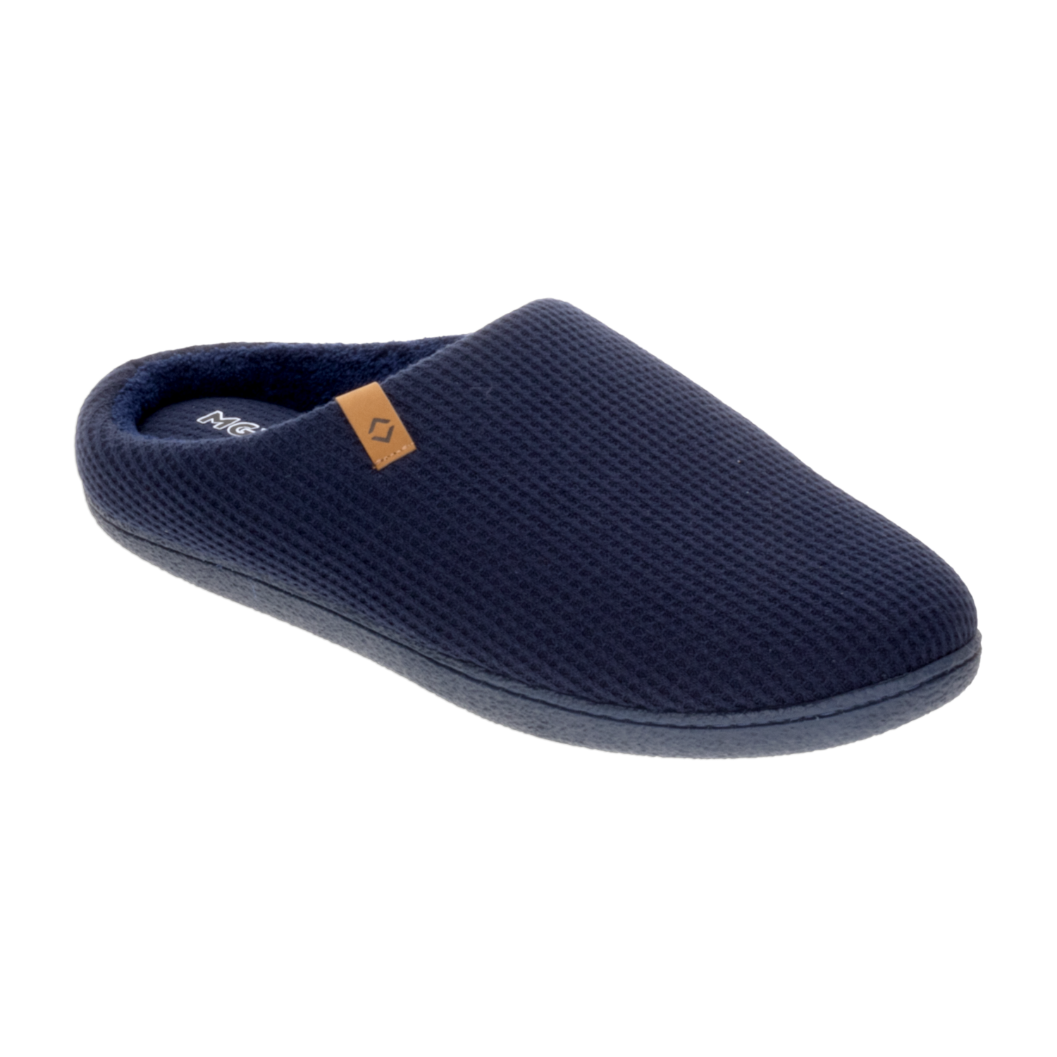 Pantuflas Para Caballero Waffle Color Azul MGX BASIC