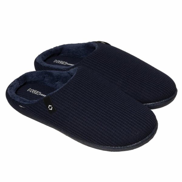 Pantuflas Para Caballero Waffle Color Azul MGX BASIC - Imagen 5