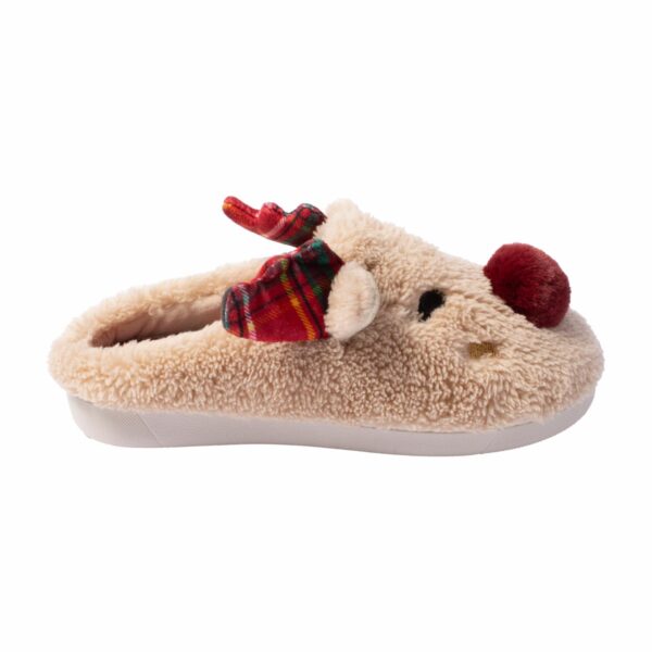 Pantuflas Navideña De Reno CM ORIGINAL - Imagen 4
