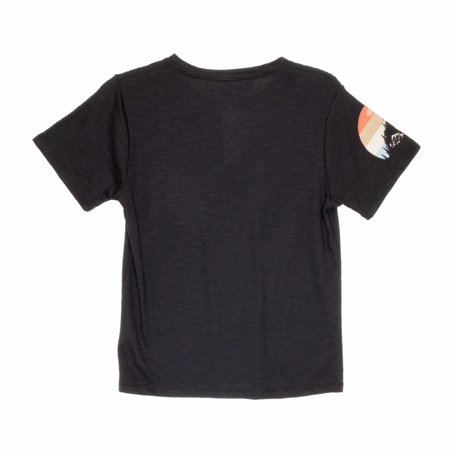 Camiseta Manga Corta Stay Wild Negro GRECO Talla 14 - Imagen 2