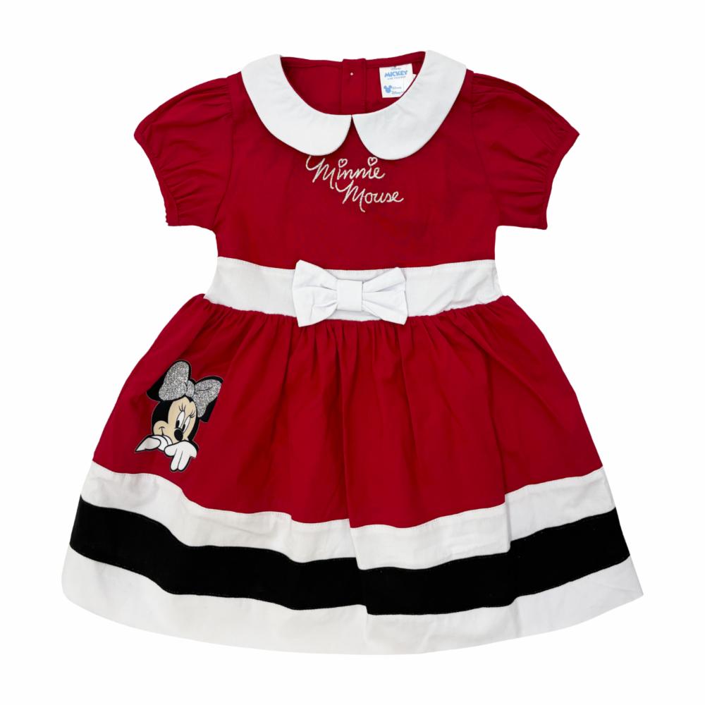 Vestido Navideño Manga Corta Minnie Rojo DISNEY - Imagen 2