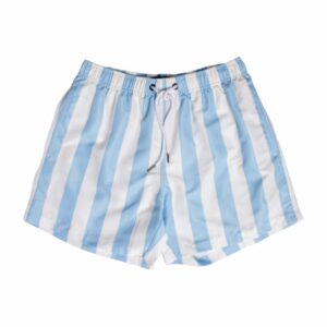 Water Short Cintura Elástica Pierna Corta BLUE