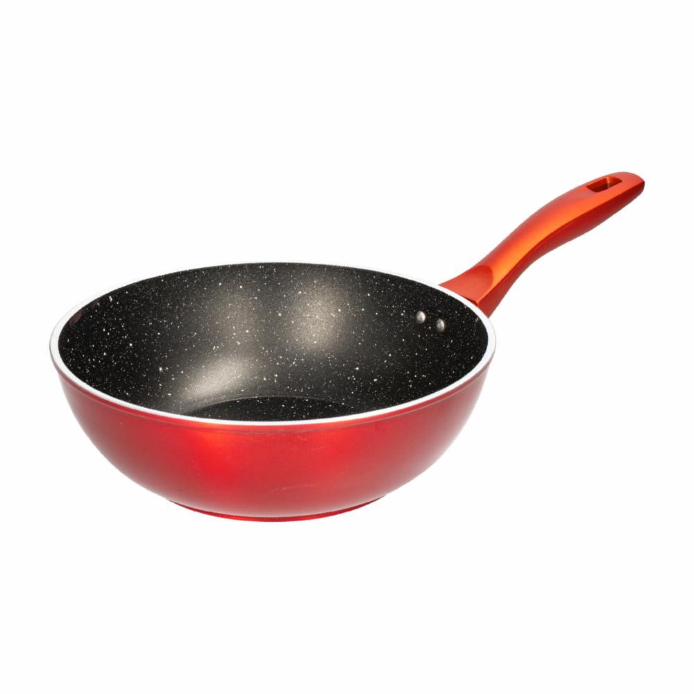 Set De Sartenes Y Ollas De Inducción Color Rojo SUPERMAXI 6 Piezas - Imagen 3